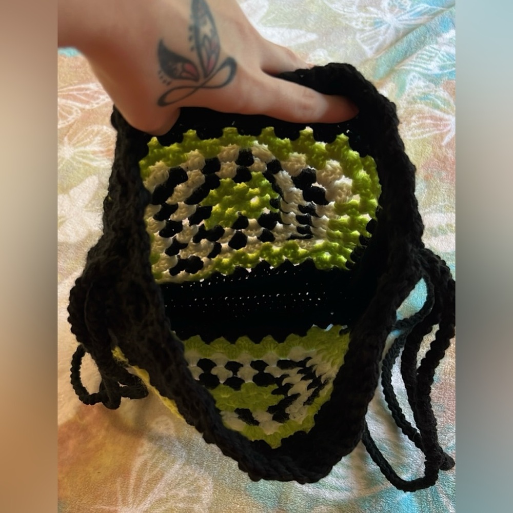 Crocheted Backpack - image 2